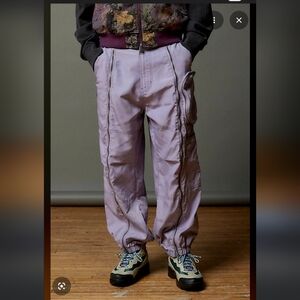 Urban Outfitters Men's Cargo Pants - Light Green